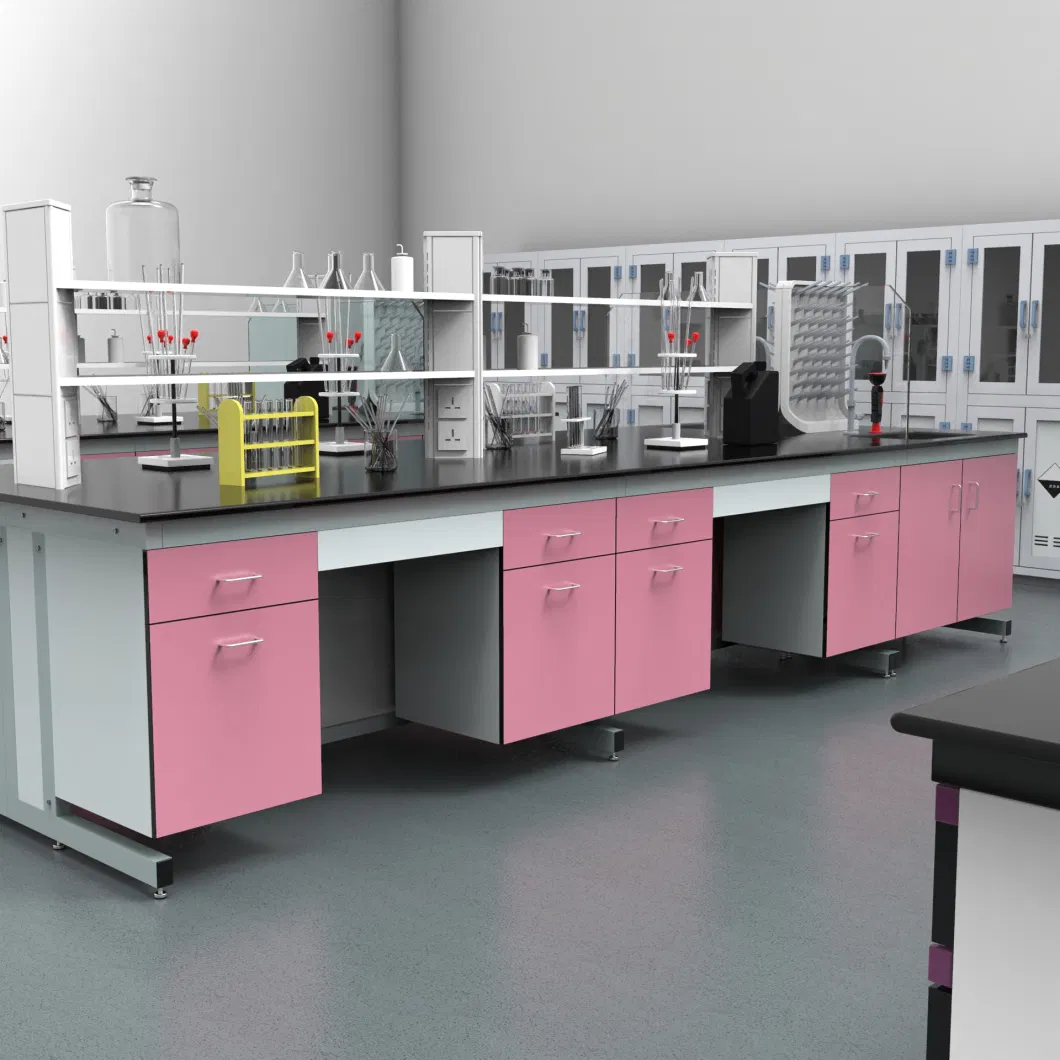 Good Quality Good Price Pharmaceutical Factory Steel Medical Lab Bench, Cheap Factory Prices School Steel Lab Furniture/