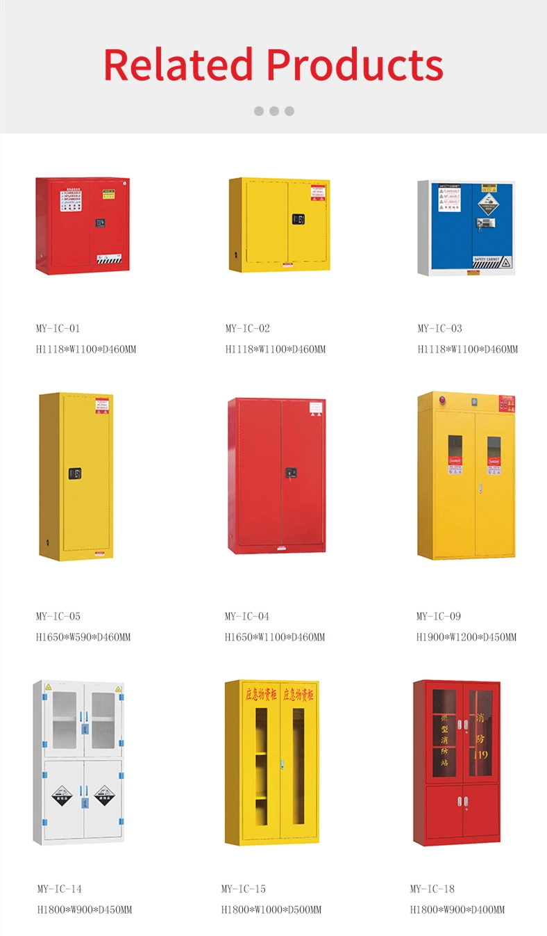 Safety Storage Cabinet (Combustible Chemicals Storage Cabinet) for Lab