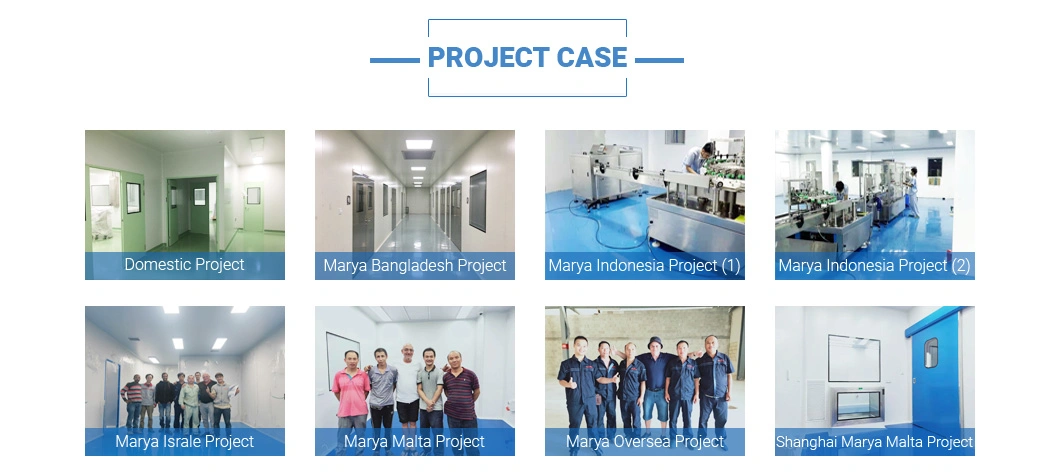 Marya Pharmaceutical/Medical/ Lab/ Electronics Cleanroom Turnkey Project System with HVAC