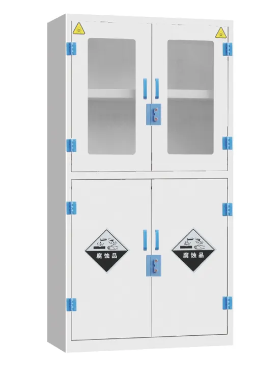 ポリプロピレン製実験用薬品保管キャビネット
